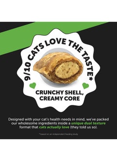 Pet Honesty Cat Hairball Support Chews, Hairball Remedy Cat Treats, Cat Furball Treatment, Supports Skin & Coat, Digestion, Cat Vitamins & Supplements & Hairball Medicine, Chicken (30Day Supply)  - Image 4