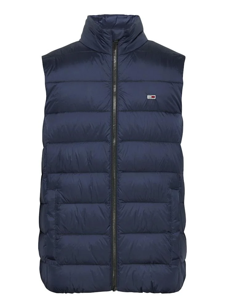 تومي جينز Zip Through Quilted Jacket