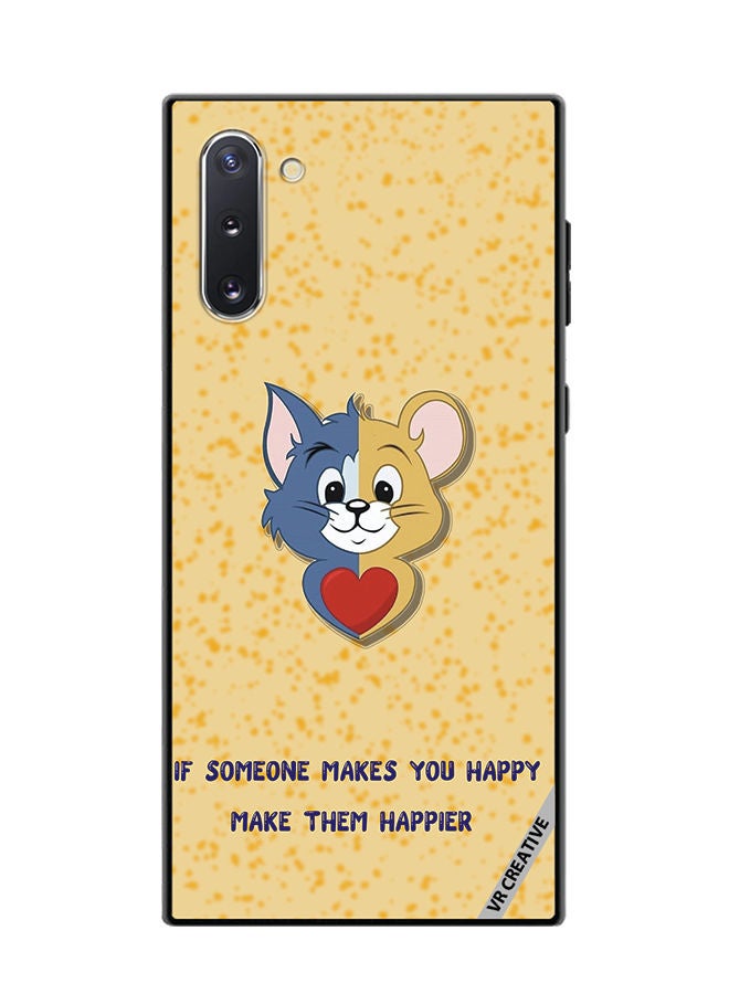 VR CREATIVE Protective Case Cover For Samsung Galaxy Note10 5G Tom Jerry Design Multicolour - Image 1
