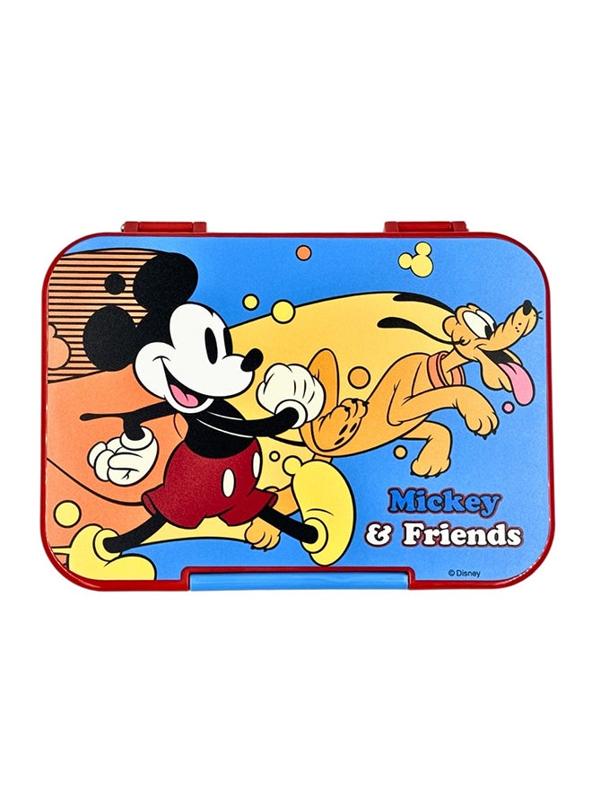 ديزني لانش بوكس اطفال بقفل زر واحد ميكي وأصدقاؤه - Image 1