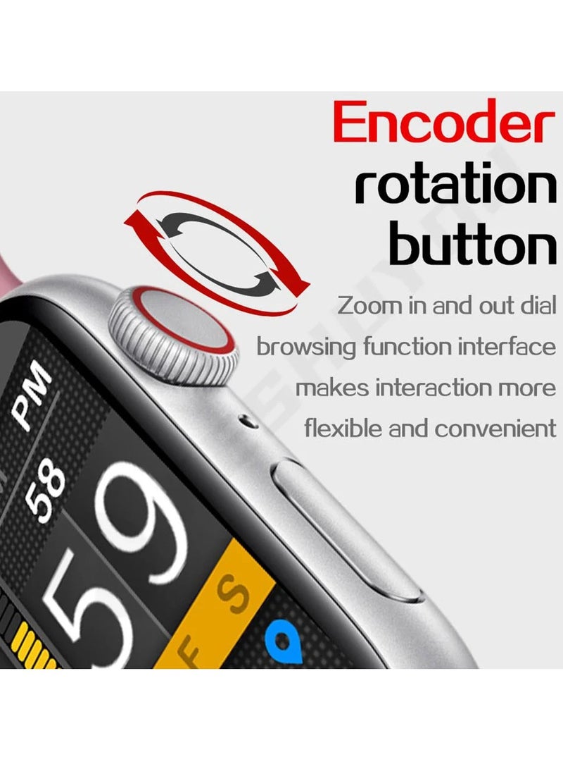 AROAQ Smart Watch 8 Max, 1.85" Large Display Bluetooth Call Smart Watch, Wireless Charging Waterproof Smart Health Monitoring Watch, Sleep Monitoring Durable Wrist Watch With Multiple Sports Mode, (Blue) - Image 3