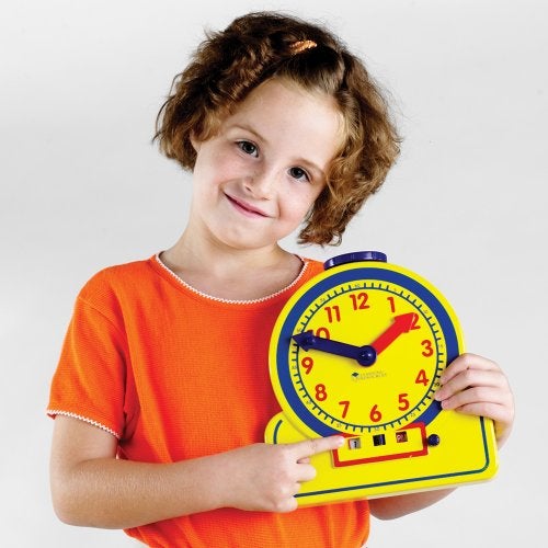 Learning Resources Primary Time Teacher Jr. 12 Hour [Yellow] - Image 3