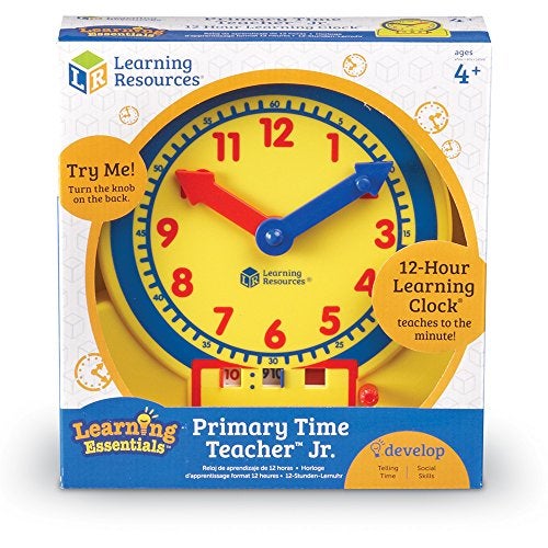 Learning Resources Primary Time Teacher Jr. 12 Hour [Yellow] - Image 5