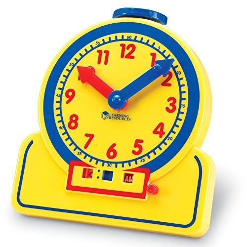Learning Resources Primary Time Teacher Jr. 12 Hour [Yellow] - Image 2