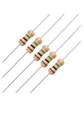 EDGELEC 100pcs 1.8K ohm Resistor 1/2w (0.5Watt) ±1% Tolerance Metal Film Fixed Resistor, Multiple Values of Resistance Optional - pzsku/ZC35681F326CD6D570453Z/45/_/1731848454/e063b282-1fbe-4958-9135-60d57450f8e0