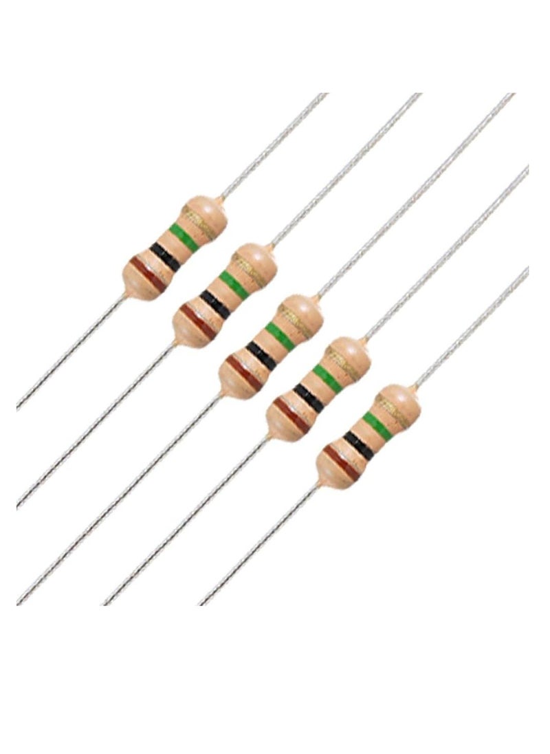 Generic EDGELEC 100pcs 1.8K ohm Resistor 1/2w (0.5Watt) ±1% Tolerance Metal Film Fixed Resistor, Multiple Values of Resistance Optional 