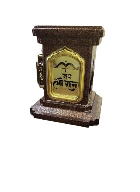 Shubh Sanket Vastu Shubh Sanket Vastu Suvarnadeep Shriramdeep Positive Energy Creater Lamp Based on Panchatatva 5x5x6 Inches Antique Copper  - Image 5