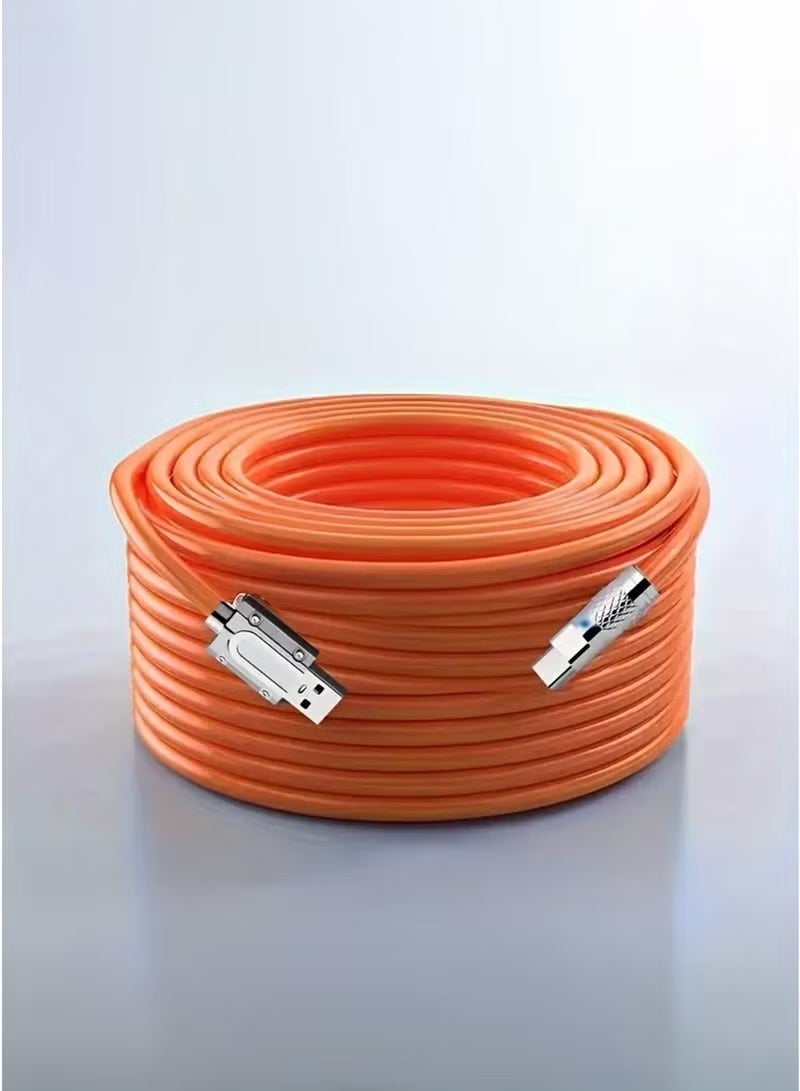 USB Type-C Quick Charge Cable 120W, 6A – 2m Silicone Fast Charging & Data Transfer Cable (EX120OGtype-c) - Image 4