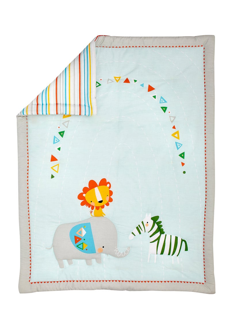 Zutano Juba 5 Piece Crib Set, Multi-Colored - Image 3