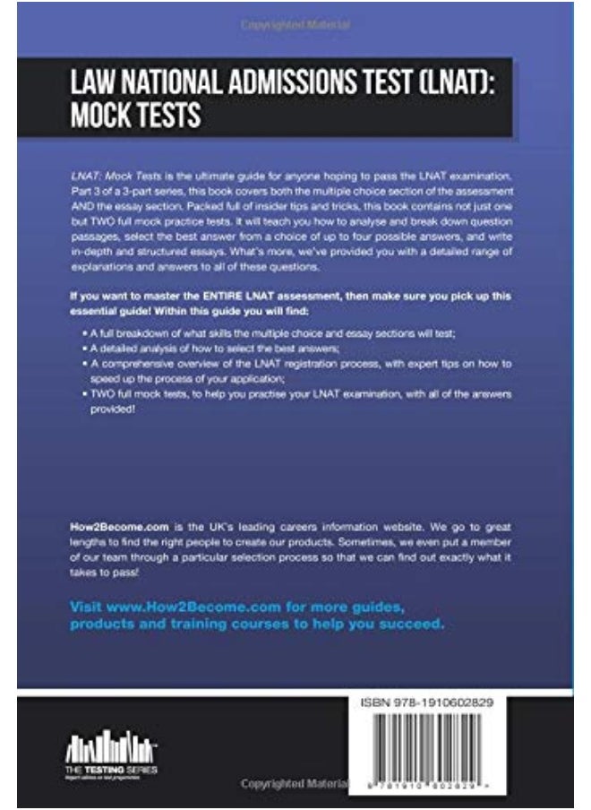 Law National Admissions Test (LNAT): Mock Tests : 3  - Image 2