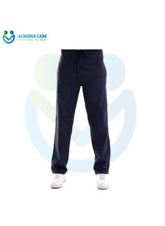 ACNORIA CARE Men's Medical Scrubs Consisting Of Two Pieces A 100% Cotton Blouse And Pants Dark Blue Color - Size M - From Acnoria Care  - Image 5