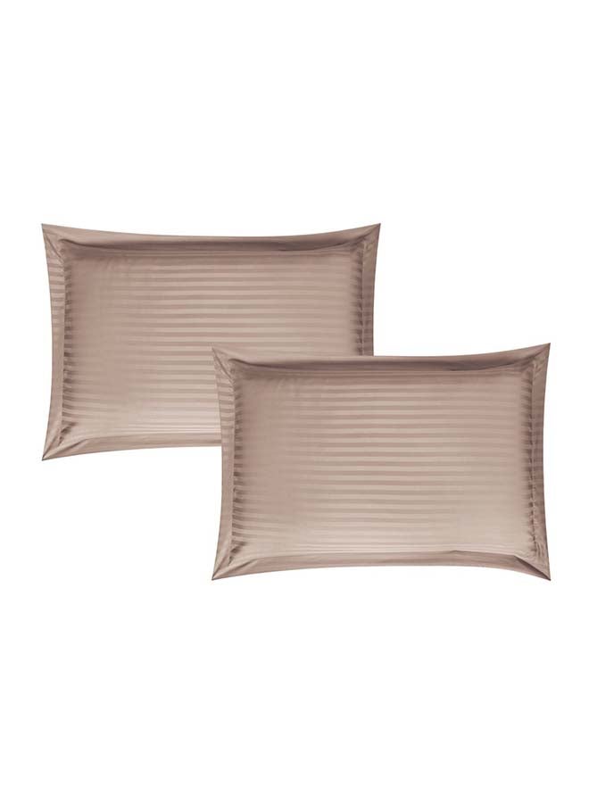 Hours Hours Hotel Comforter Set With Soft And Durable Striped Microfiber Fabric, 5 Pieces, Single Size  - Image 2