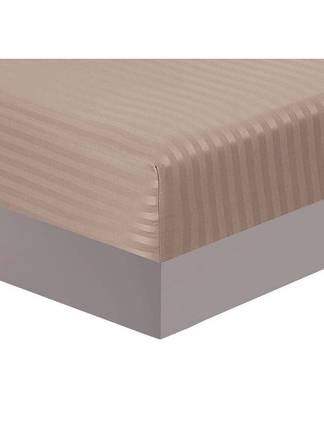 Hours Hours Hotel Comforter Set With Soft And Durable Striped Microfiber Fabric, 5 Pieces, Single Size  - Image 1