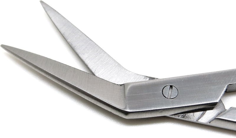 SUPERIOR INSTRUMENTS 3 Pcs Kelly Scissors 7" Angled Sharp Point End Ring Handle Stainless Steel Dental Surgical Instruments - Image 4