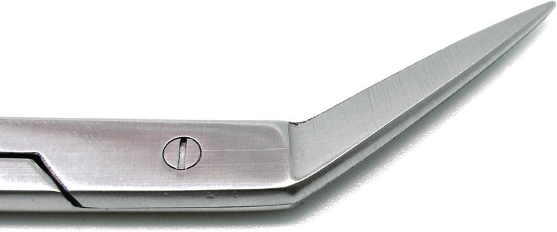 SUPERIOR INSTRUMENTS 3 Pcs Kelly Scissors 7" Angled Sharp Point End Ring Handle Stainless Steel Dental Surgical Instruments - Image 5