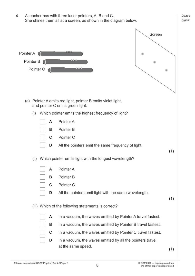 أوراق عمل جديدة في الفيزياء للامتحان الدولي Edexcel GCSE لدورة الصف 91 - Image 5