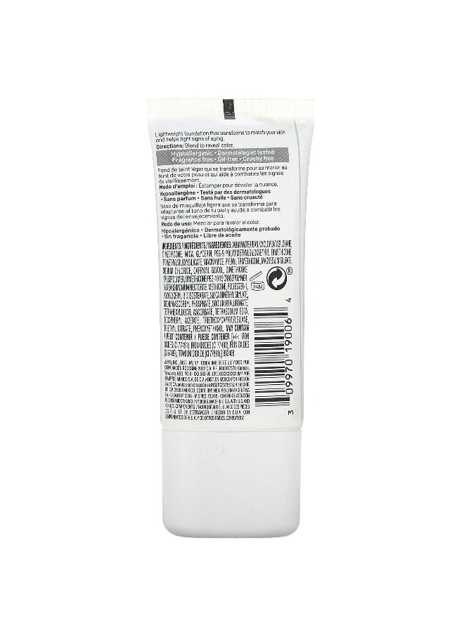Almay Almay, Ageless Smart Shade Foundation, 600 Tan, 1 fl oz (30 ml)  - Image 2