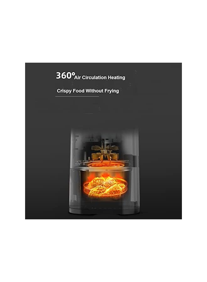 PROMASS Electric Hot Air Fryer Cooker 3L Capacity With Mechanical Controlling Knob Household Air Fryer Oven For Home (3Pin CN Plug-Type) - Image 4