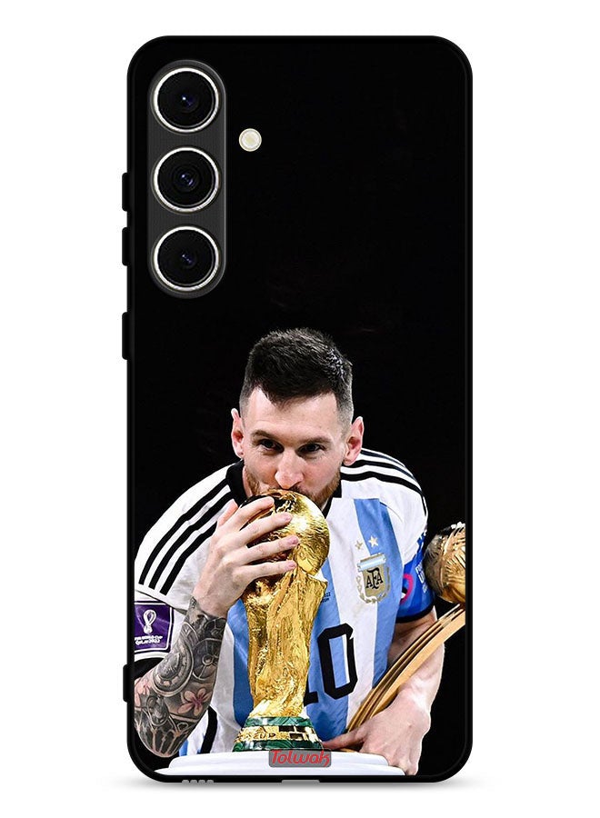 Tolwak Samsung Galaxy S24 FE 5G Protective Case Cover Messi - Image 1