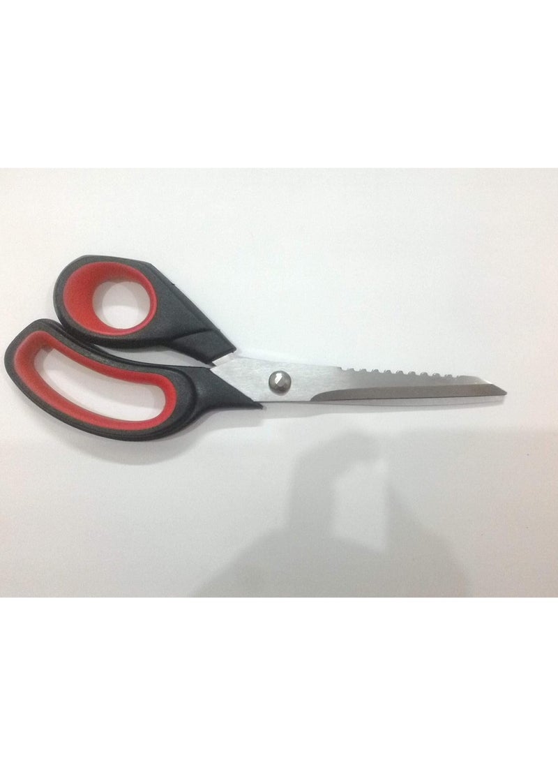 Generic Kitchen Stainless Steel Scissors with plastic hand  - Image 2