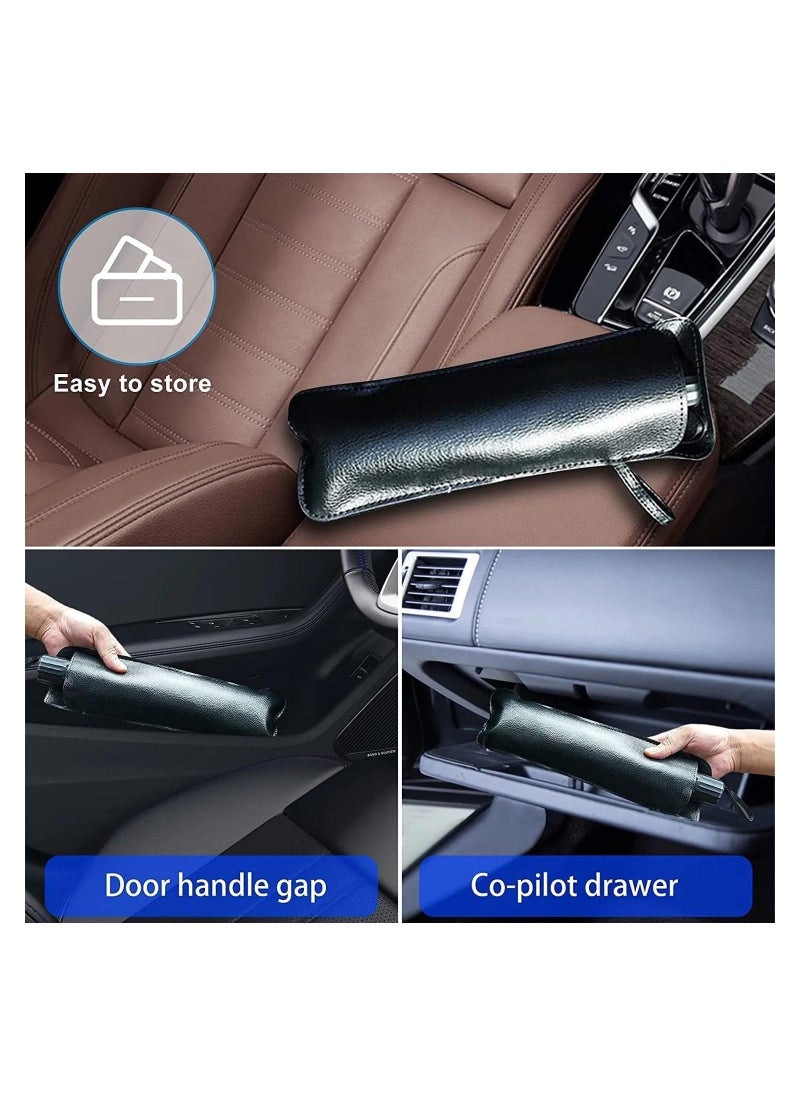 Generic Car Sun Shade, Windshield Sun Shade Uv Rays Protection For Car, Foldable Umbrella Car Shade, Easy To Use Car Sun Shade, The Car Sun Shade Comes With Leather Storage Pouch For Easy Storage  - Image 5