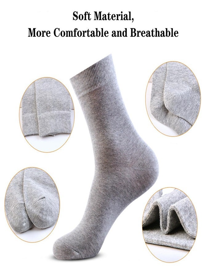 Tergy 50 Pairs Quarter Ankle Socks Crew Athletic Socks for Men Women Breathable Cushion Socks for Running Hiking (US, Alpha, One Size, Regular, Regular, Multicolor) - Image 3