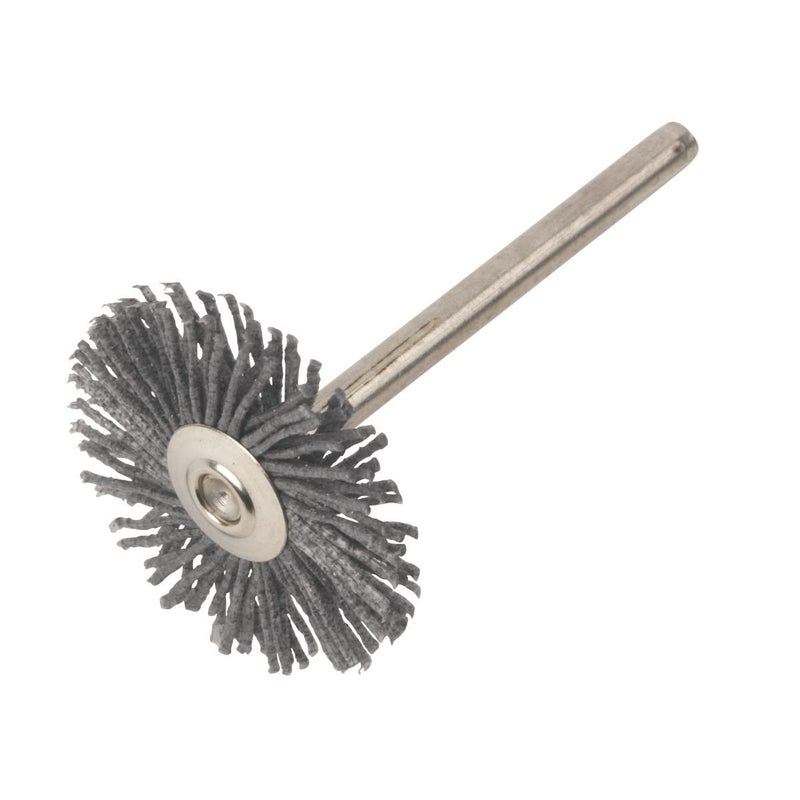 Dremel 538 High Performance Abrasive Brush, 26 mm Bristle Brush for Rust and Corrosion Removal, Deburring Natural material