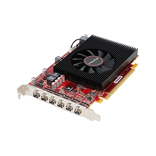 VisionTek Radeon 7750 2GB GDDR5 6M (6x miniDP, 6x miniDP to HDMI Adapters) Graphics Card - 900880 - Image 1