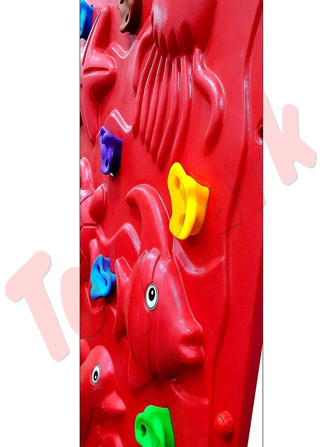 توي بارك مجموعة صخور تسلق كبيرة جدًا من توي بارك، 12 قطعة، مناسبة لجدران ملاعب الأطفال، مكعبات خشبية (حجم كبير) للأطفال والكبار، متعددة الألوان - Image 4