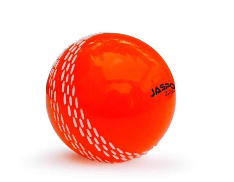 jaspo T-20 Ultra Practice Cricket Ball/Wind Balls (125-130 GMS) for - Indoor & Outdoor Street & Beach Cricket (Orange) - Image 1