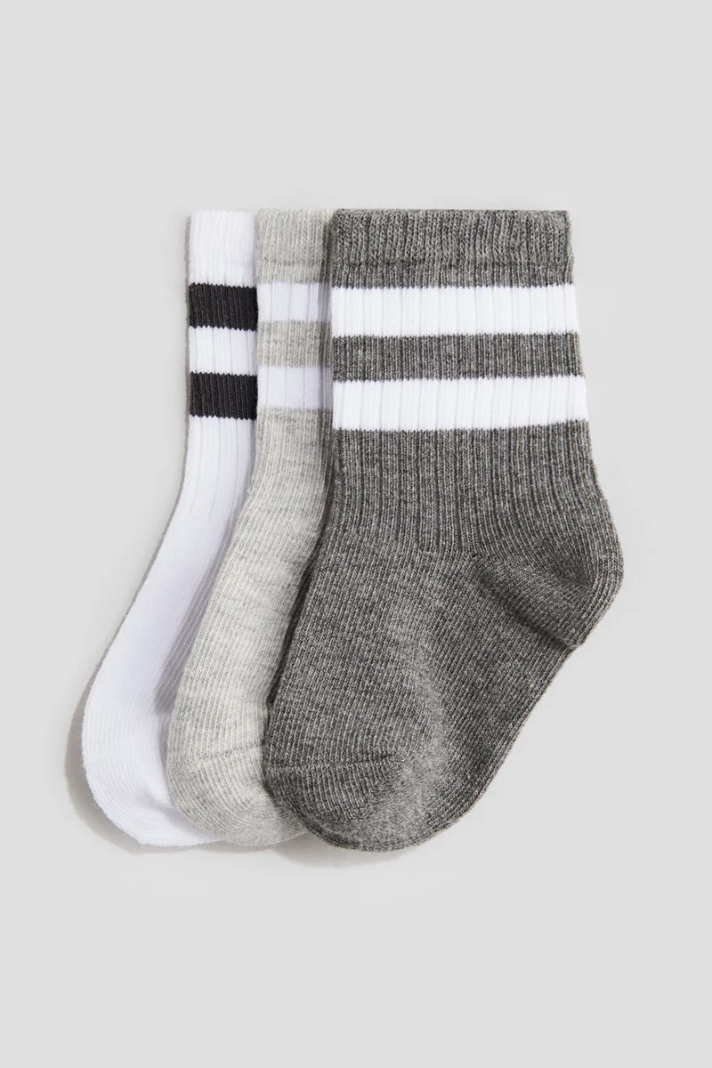 H&M 3-pack socks