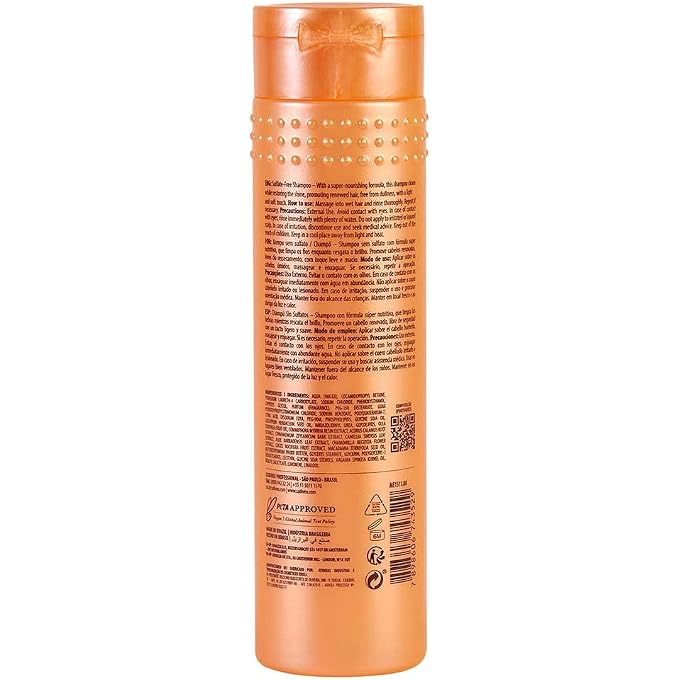 Cadiveu PROFESSIONAL Nutri Glow Sulphate Free Shampoo, 250 ml - Image 2