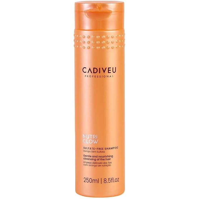 Cadiveu PROFESSIONAL Nutri Glow Sulphate Free Shampoo, 250 ml - Image 1