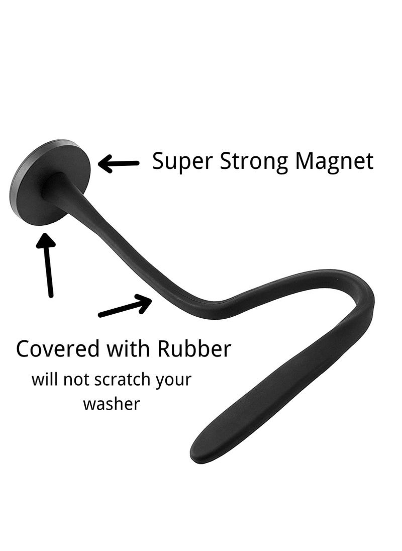 KASTWAVE - Front Load Washer Door Prop, Magnetic Suction Cup Washing Machine Door Holder, Flexible Dryer Door Stand for Keeping Washer Dryer Door Open to Keep Dry and Prevent Odors - Image 1
