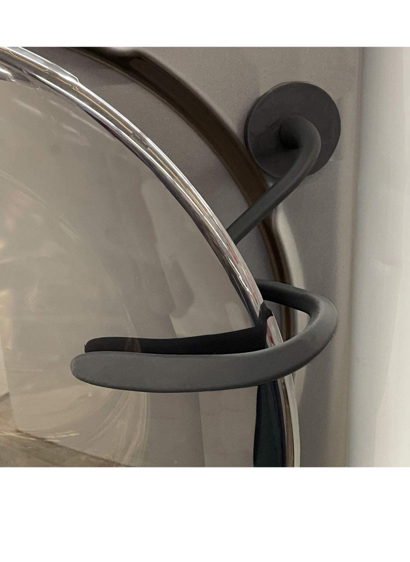 KASTWAVE - Front Load Washer Door Prop, Magnetic Suction Cup Washing Machine Door Holder, Flexible Dryer Door Stand for Keeping Washer Dryer Door Open to Keep Dry and Prevent Odors - Image 1