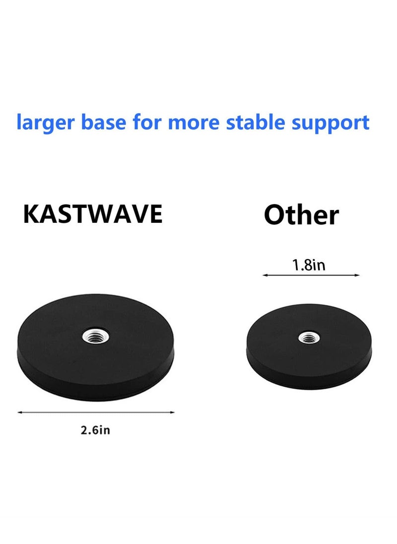 KASTWAVE - Front Load Washer Door Prop, Magnetic Suction Cup Washing Machine Door Holder, Flexible Dryer Door Stand for Keeping Washer Dryer Door Open to Keep Dry and Prevent Odors - Image 1
