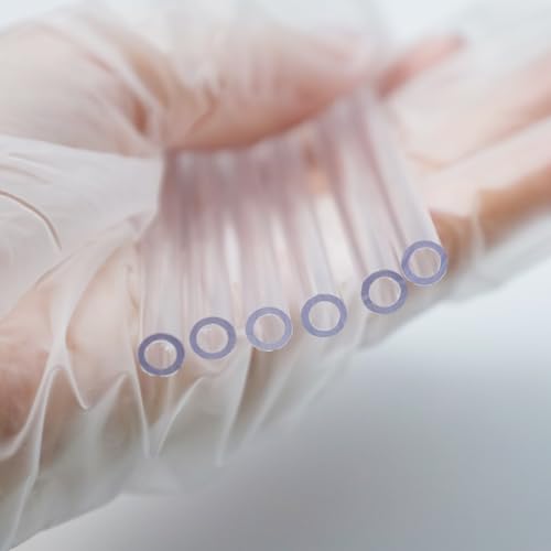 Oedema Clear Rigid Tubing Plastic Test Tubes Round Tube 0.24" OD, 0.15" ID, 6PCS - Image 4