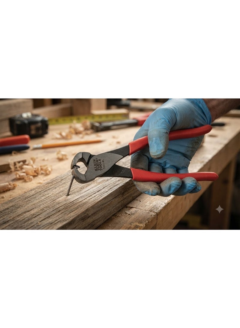 Knipex Tools End Cutting Nipper, 200 mm, 68 01 200, 6 Pieces - Image 2