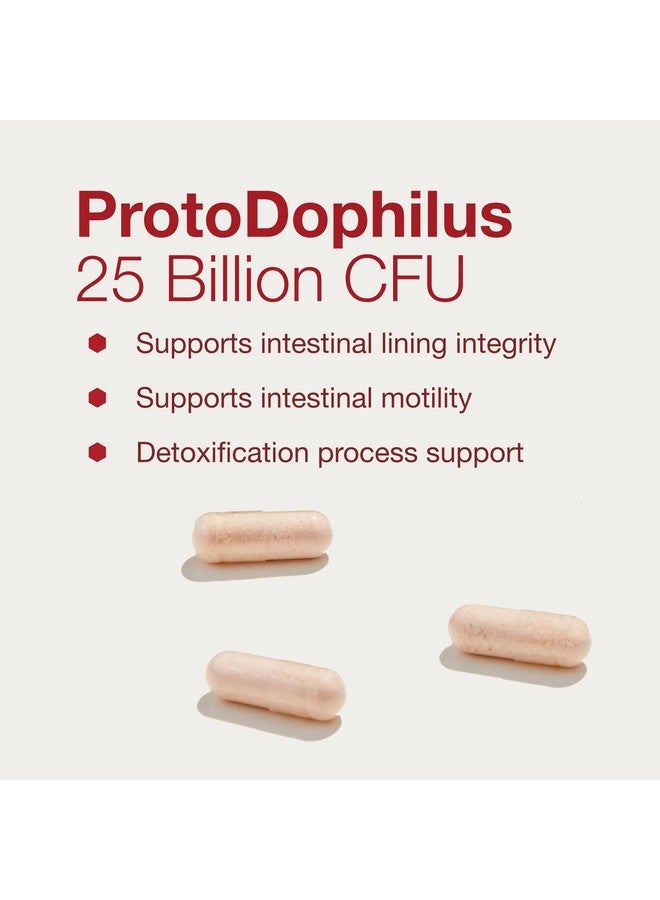 PROTOCOL FOR LIFE BALANCE Proto Dophilus 25 Billion 10 Strains - Support Digestive Gut Health Immune System & Detox - Dairy, Wheat, Soy & Gluten Free - Vegan & Nut Free - 50 Veg Capsules - Image 4
