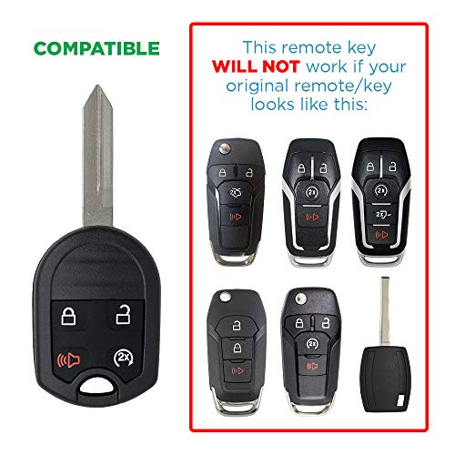 Keyless2Go Replacement for Keyless Remote Head Key OUCD6000022 164-R8067 (1 Pack) - Image 4