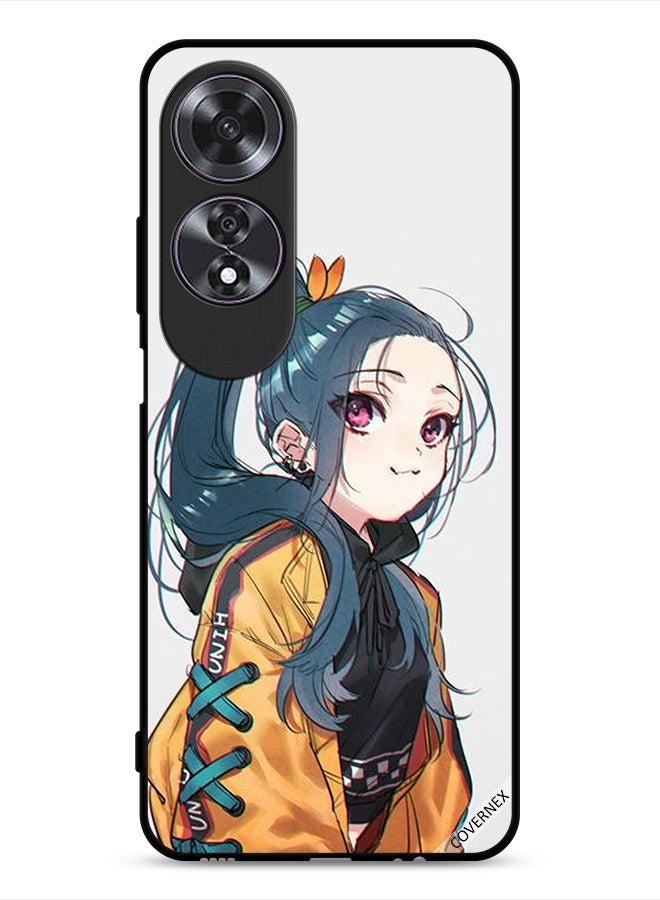 Covernex Oppo A60 Protective Case Cover Cute Girl Feeling Cold - Image 1