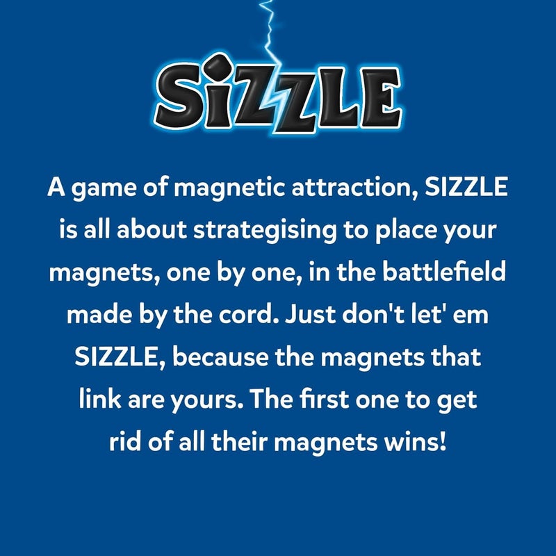 DARDRIS Magnetic Sizzle Game | Strategic Game for Travel Kids, Adults & Family for All Age | 24 Irregural Magnet Stones| Portable Puzzle Chess |Fun Strategy & Educational - Image 4