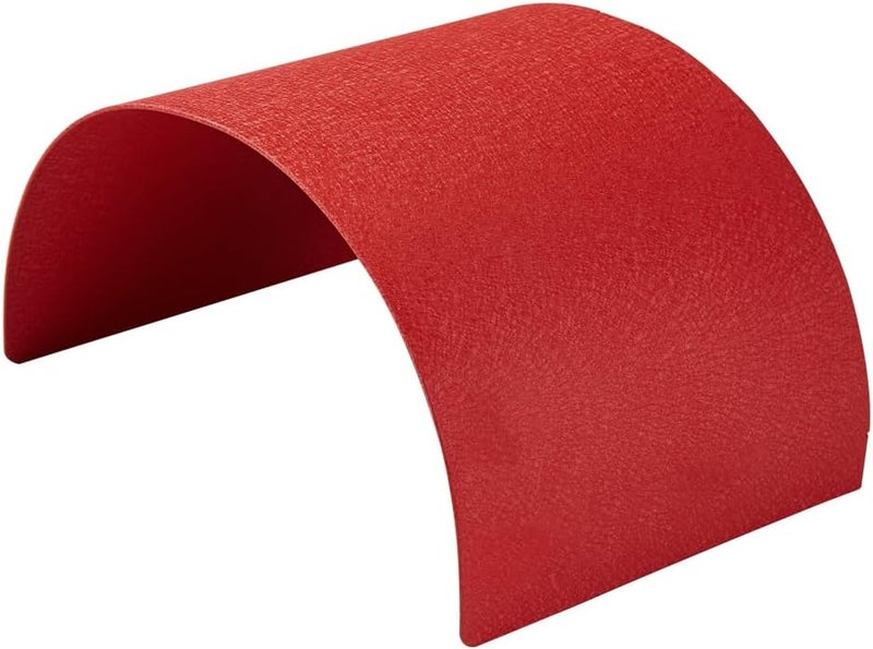 Kyostar غطاء فلتر هواء واقٍ من الحرارة من Universal Steel Cone لفلتر مخروطي مقاس 2.5-3.5 بوصة، أحمر 2040# سطح مطفي (غير لامع) مضاد للانزلاق - Image 4