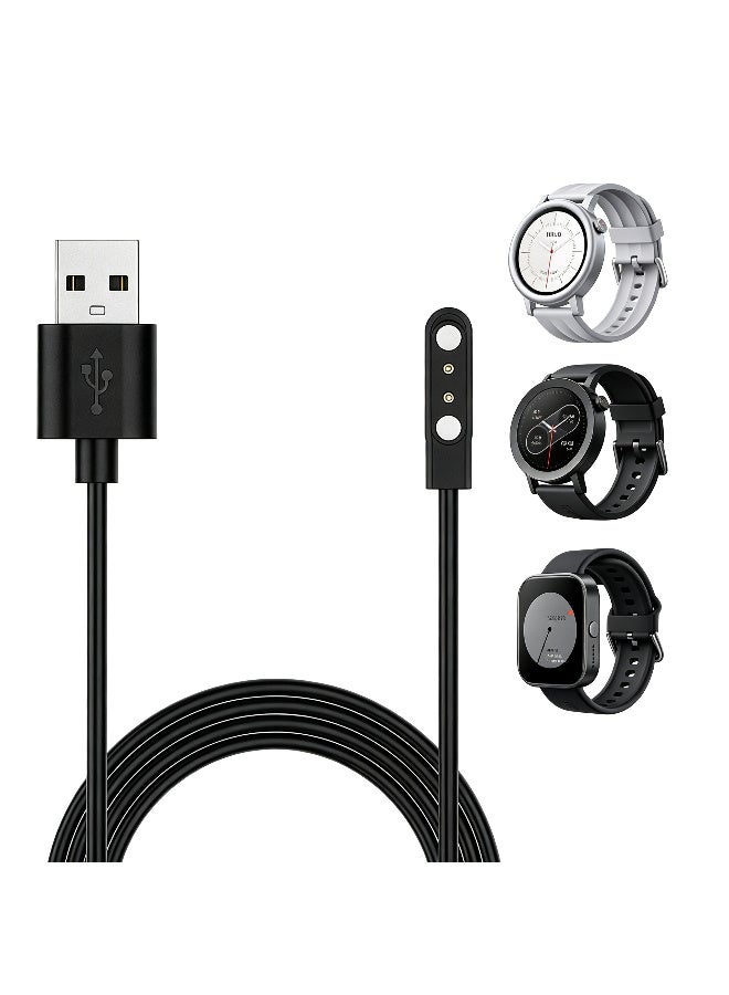 Arceyoo Compatible with CMF by Nothing Smart Watch Charger, 1-Pack Charging Cable Magnetic USB Charging Cord for CMF Watch Pro 1/Pro 2/Watch 3 Pro Smartwatch(black) - Image 1