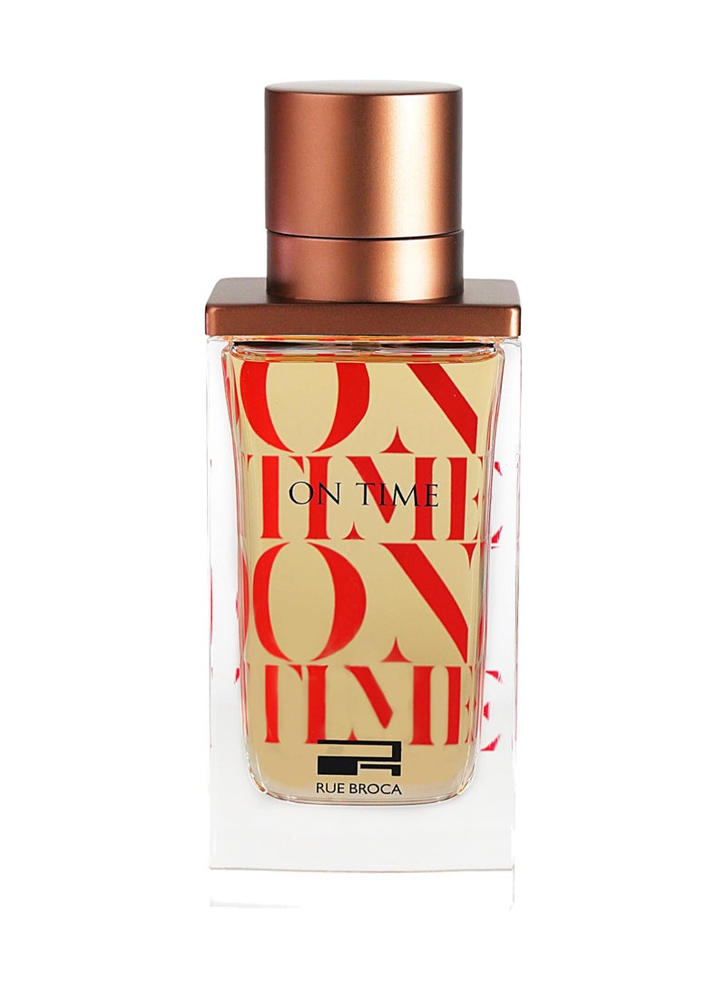 Rue Broca On Time Red Parfum For Women, 100ML - Image 1
