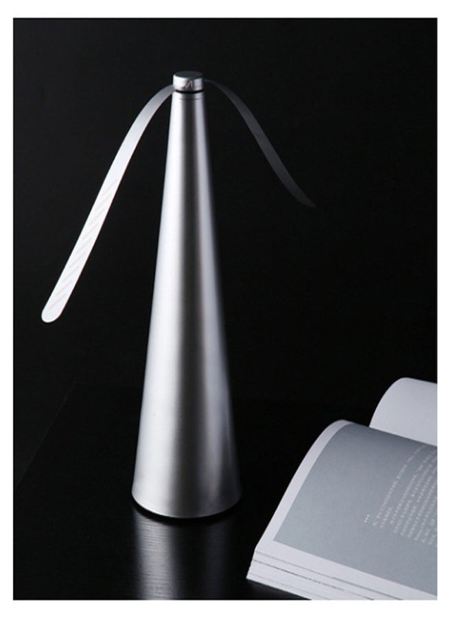 Multi-Functional Automatic Fly Repellent Fan Silver 8.2x8.2x24cm - Image 3