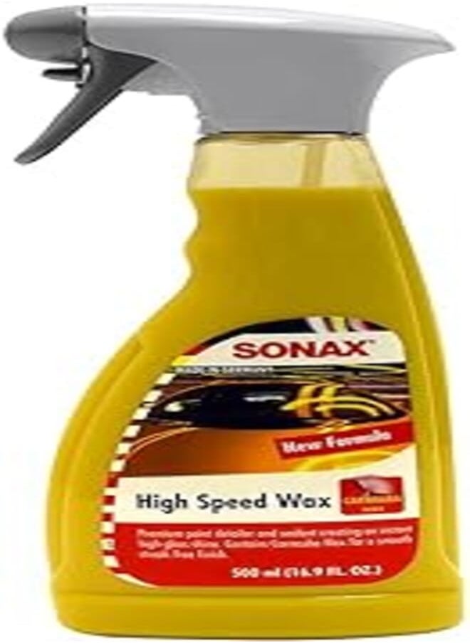 SONAX Sonax (288200-755) high speed wax - 16.9 fl. oz, red 