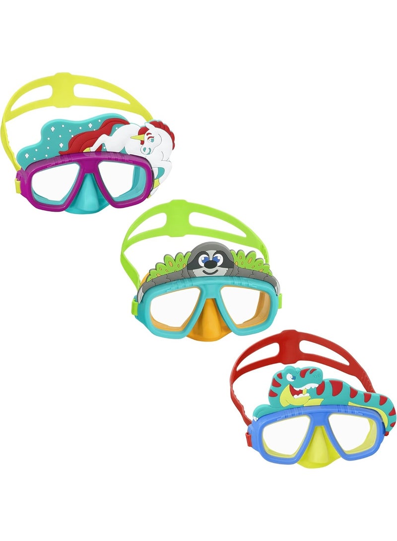Bestway AquaPals Kids' Swimming Mask 22064 - Image 2