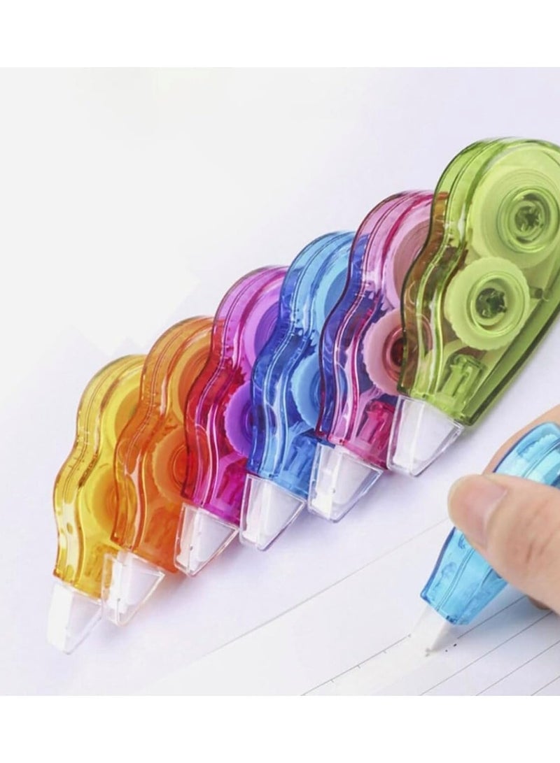 كوريكتور شريط تصحيح اللون الابيض الصغير،شريط ابيض صغير لطيف، بكرة تعتيم سهلة الاستخدام للتصحيح عدد 2 - Image 1