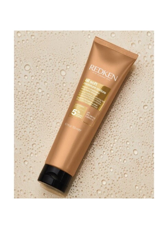 Redken All Soft Moisture Restore Leave-In Treatment 150ml - Image 2
